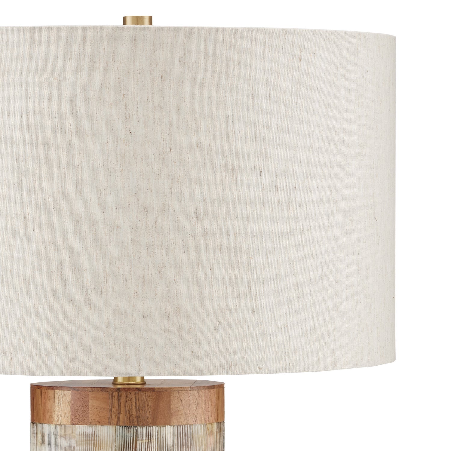 Currey and Company - 6000-0823 - One Light Table Lamp - Hyson - Natural/Brass