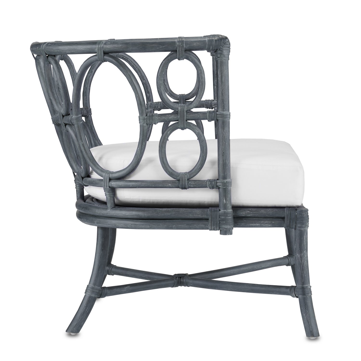 Currey and Company - 7000-0621 - Chair - Tegal - Vintage Navy