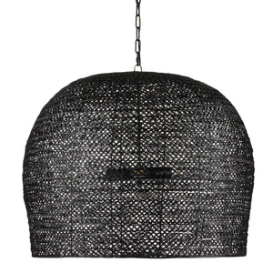 Currey and Company - 9000-0962 - Three Light Pendant - Piero - Satin Black