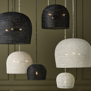 Currey and Company - 9000-0962 - Three Light Pendant - Piero - Satin Black