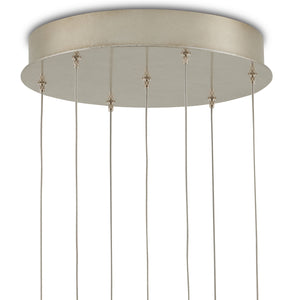 Currey and Company - 9000-1000 - Seven Light Pendant - Beehive - Natural