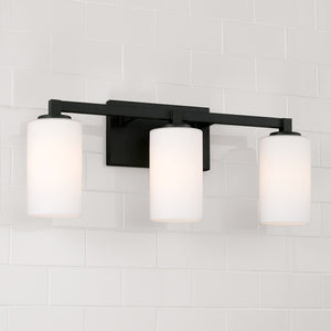 Capital Lighting - 119831BI-545 - Three Light Vanity - Ravenwood - Black Iron