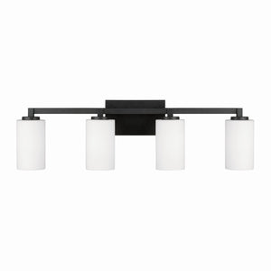 Capital Lighting - 119841BI-545 - Four Light Vanity - Ravenwood - Black Iron