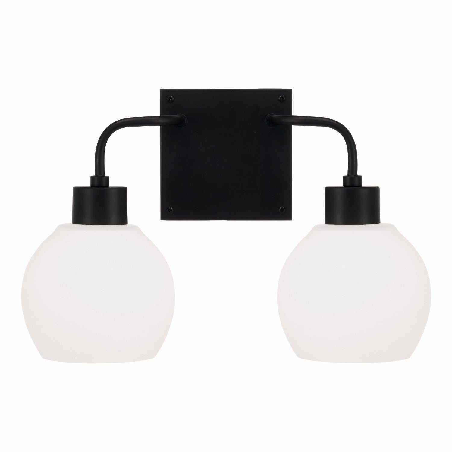 Capital Lighting - 120021MB-540 - Two Light Vanity - Tanner - Matte Black
