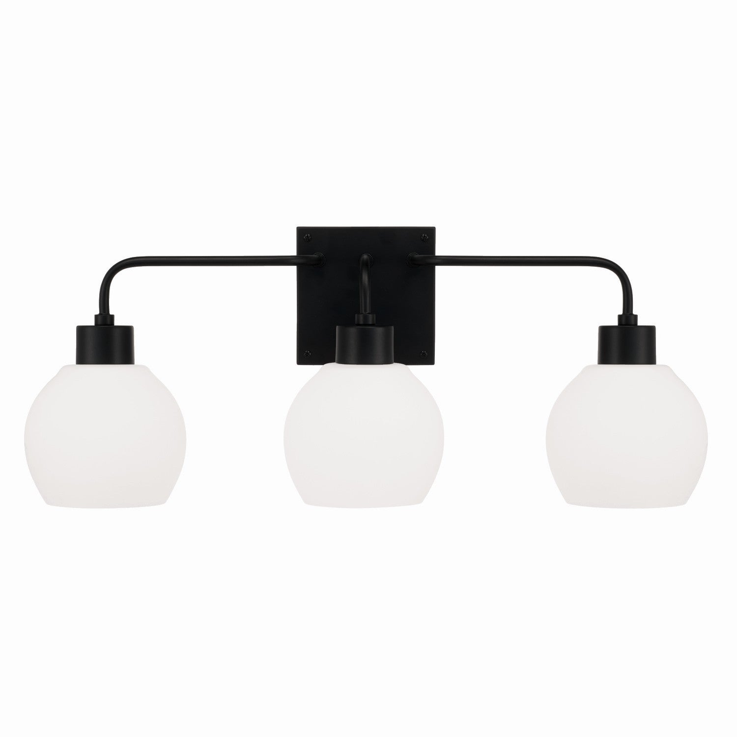 Capital Lighting - 120031MB-540 - Three Light Vanity - Tanner - Matte Black