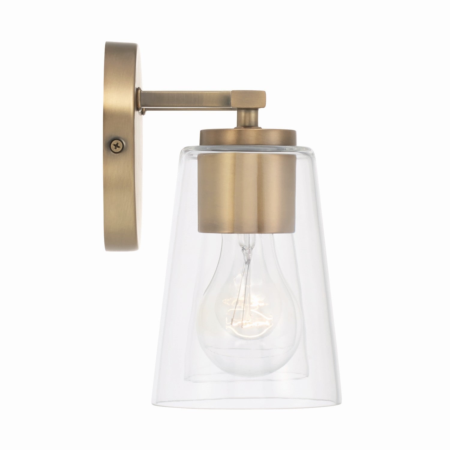 Capital Lighting - 148621AD-537 - Two Light Vanity - Portman - Aged Brass