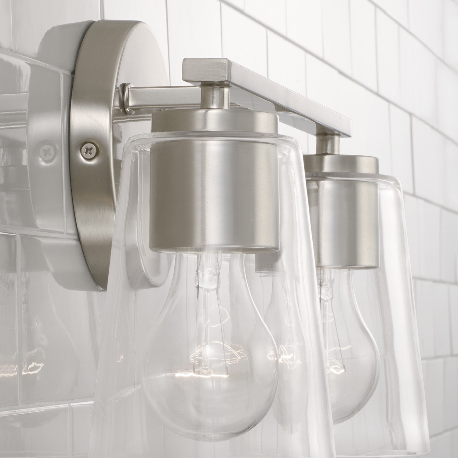 Capital Lighting - 148621BN-537 - Two Light Vanity - Portman - Brushed Nickel