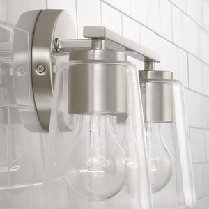 Capital Lighting - 148621BN-537 - Two Light Vanity - Portman - Brushed Nickel