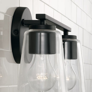 Capital Lighting - 148621MB-537 - Two Light Vanity - Portman - Matte Black