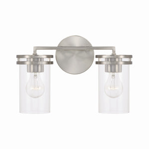 Capital Lighting - 148721BN-539 - Two Light Vanity - Fuller - Brushed Nickel