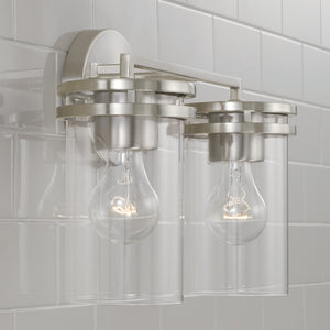 Capital Lighting - 148721BN-539 - Two Light Vanity - Fuller - Brushed Nickel