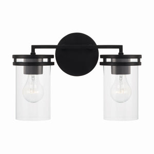 Capital Lighting - 148721MB-539 - Two Light Vanity - Fuller - Matte Black