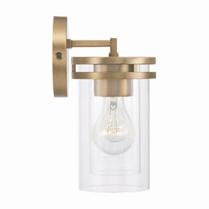 Capital Lighting - 148731AD-539 - Three Light Vanity - Fuller - Aged Brass