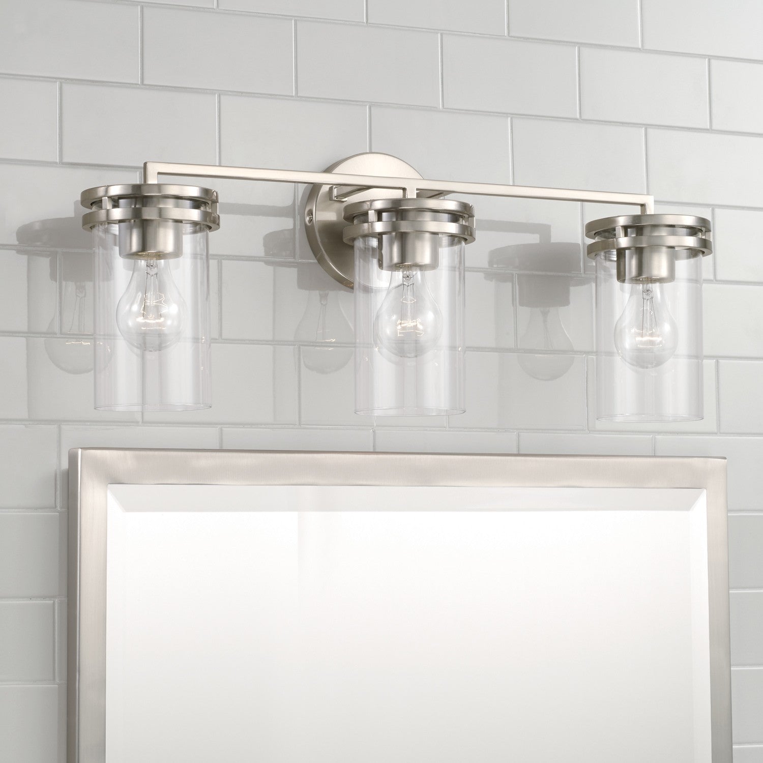 Capital Lighting - 148731BN-539 - Three Light Vanity - Fuller - Brushed Nickel