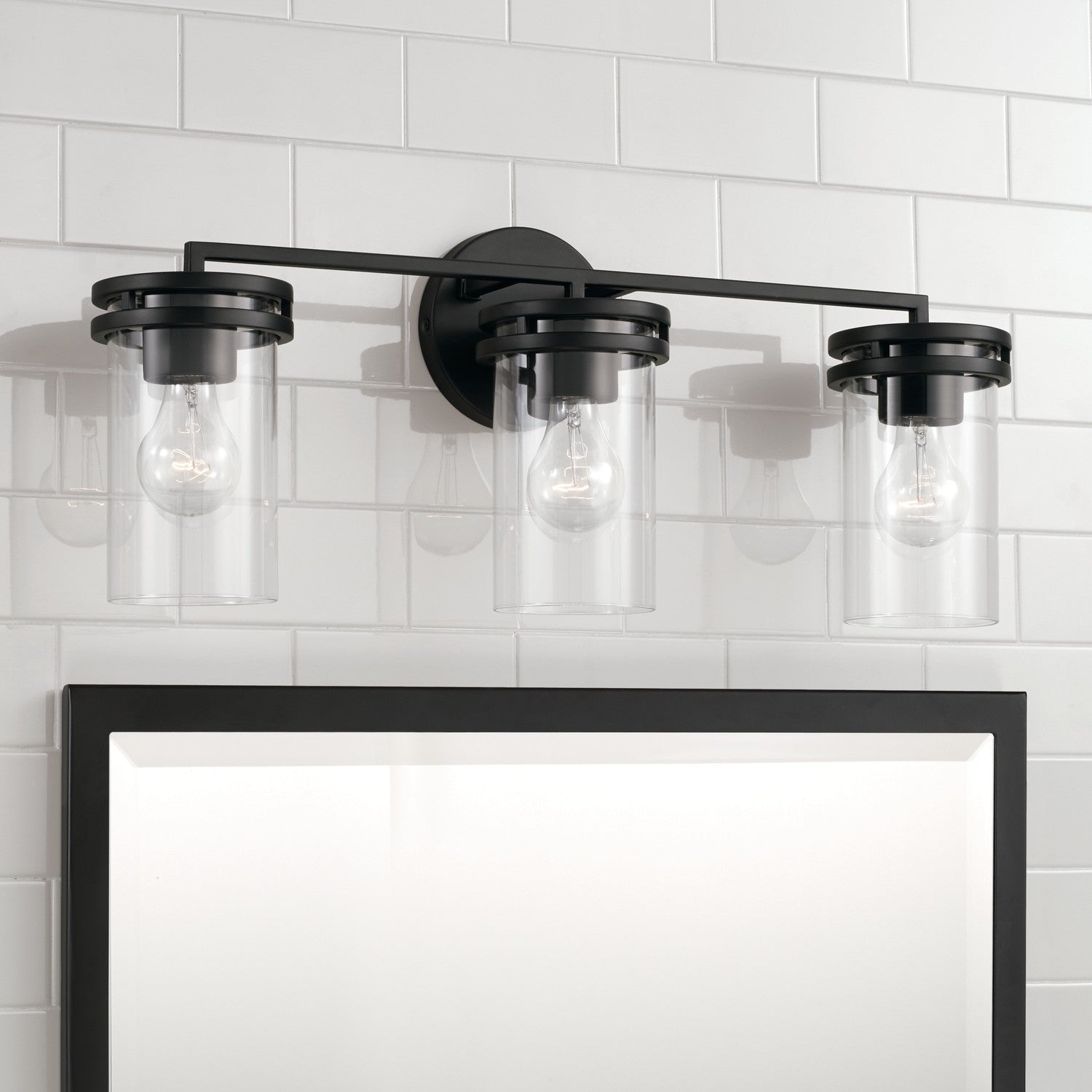 Capital Lighting - 148731MB-539 - Three Light Vanity - Fuller - Matte Black