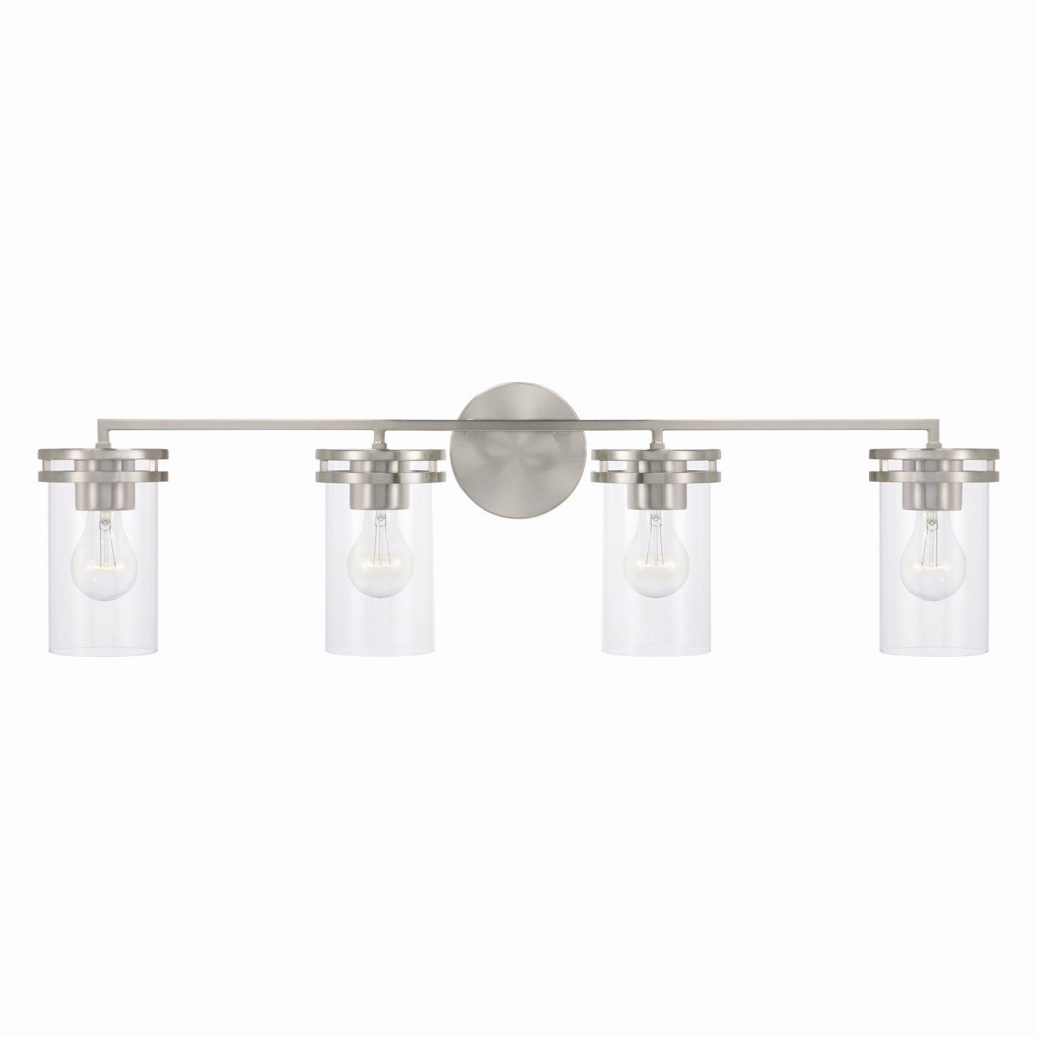 Capital Lighting - 148741BN-539 - Four Light Vanity - Fuller - Brushed Nickel