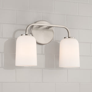 Capital Lighting - 148821BN-542 - Two Light Vanity - Lawson - Brushed Nickel
