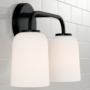 Capital Lighting - 148821MB-542 - Two Light Vanity - Lawson - Matte Black