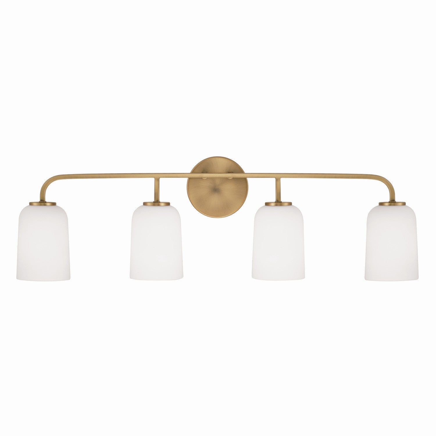 Capital Lighting - 148841AD-542 - Four Light Vanity - Lawson - Aged Brass