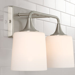 Capital Lighting - 148921BN-541 - Two Light Vanity - Presley - Brushed Nickel