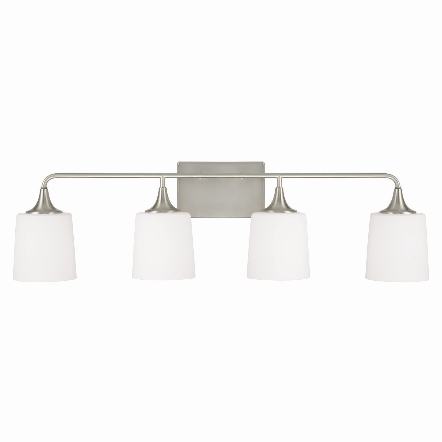 Capital Lighting - 148941BN-541 - Four Light Vanity - Presley - Brushed Nickel