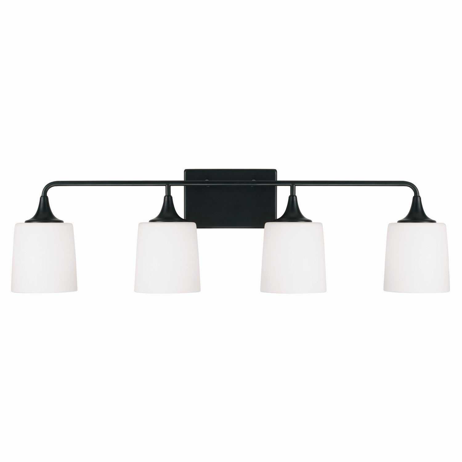 Capital Lighting - 148941MB-541 - Four Light Vanity - Presley - Matte Black