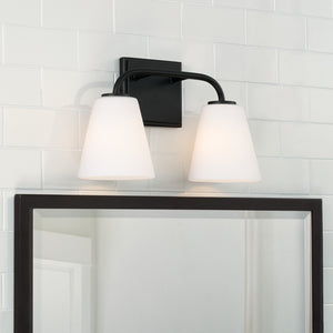 Capital Lighting - 149421MB-543 - Two Light Vanity - Brody - Matte Black
