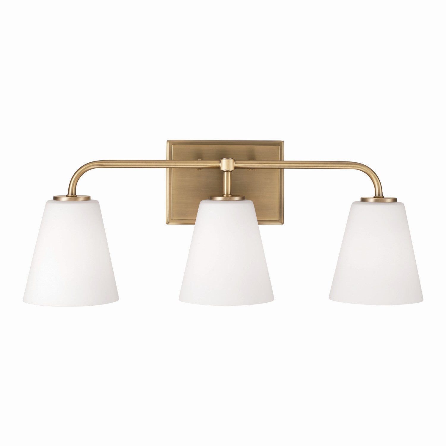 Capital Lighting - 149431AD-543 - Three Light Vanity - Brody - Aged Brass