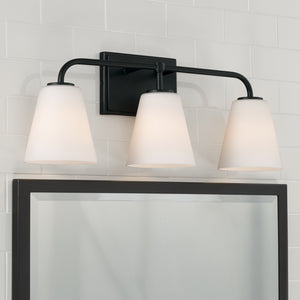 Capital Lighting - 149431MB-543 - Three Light Vanity - Brody - Matte Black
