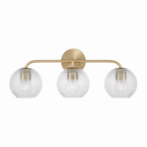 Capital Lighting - 149931MA-544 - Three Light Vanity - Dolan - Matte Brass