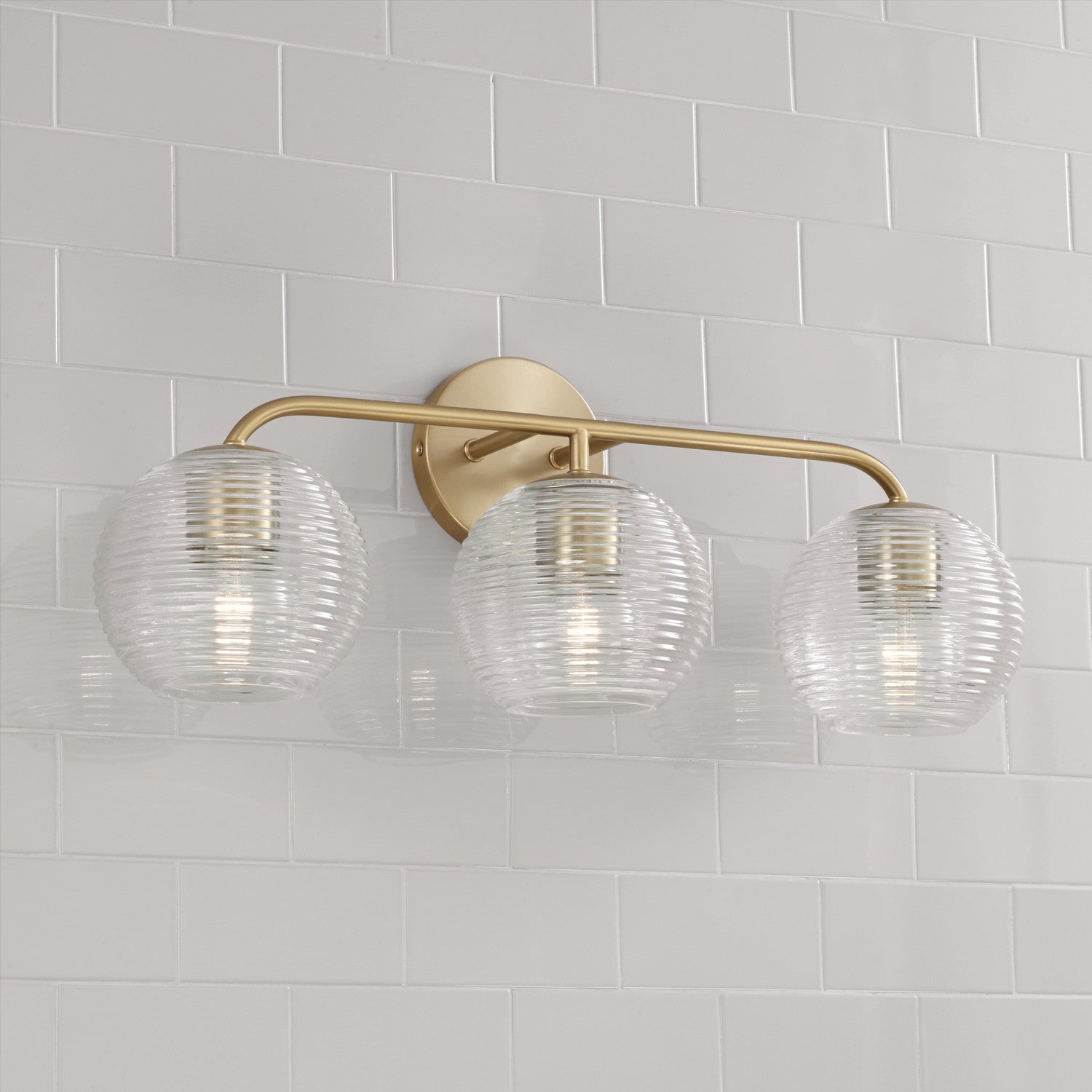 Capital Lighting - 149931MA-544 - Three Light Vanity - Dolan - Matte Brass