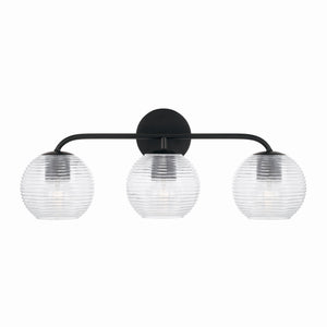 Capital Lighting - 149931MB-544 - Three Light Vanity - Dolan - Matte Black