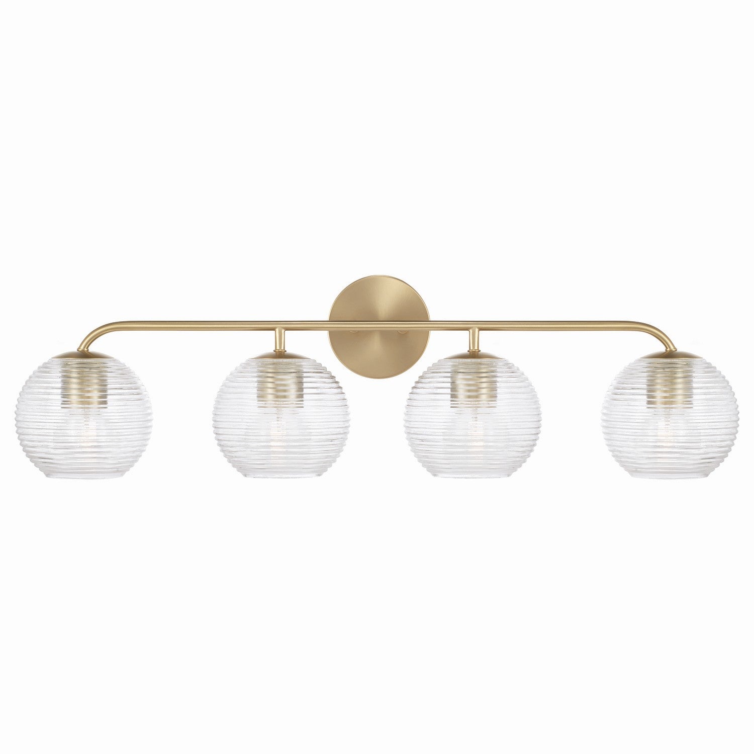 Capital Lighting - 149941MA-544 - Four Light Vanity - Dolan - Matte Brass