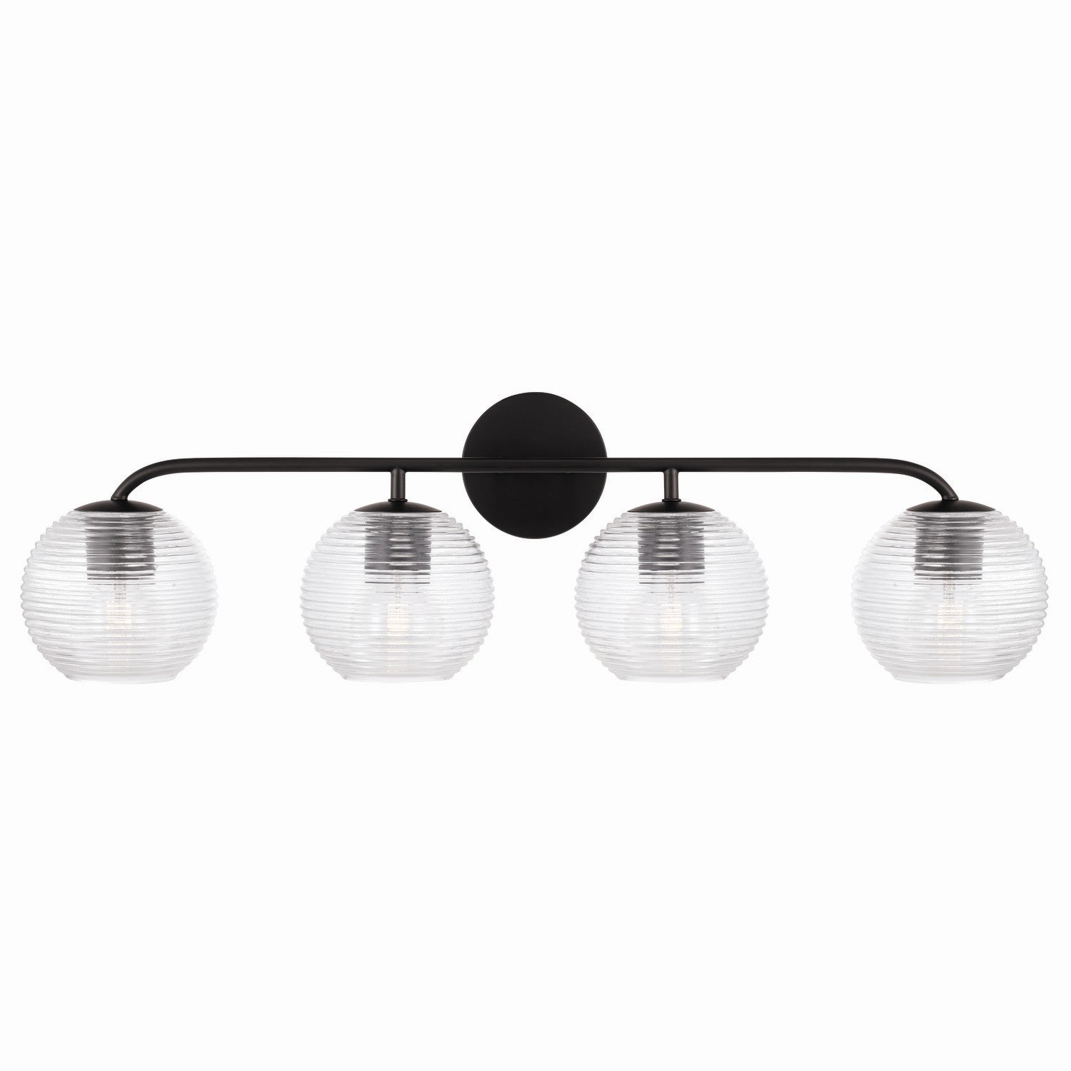 Capital Lighting - 149941MB-544 - Four Light Vanity - Dolan - Matte Black