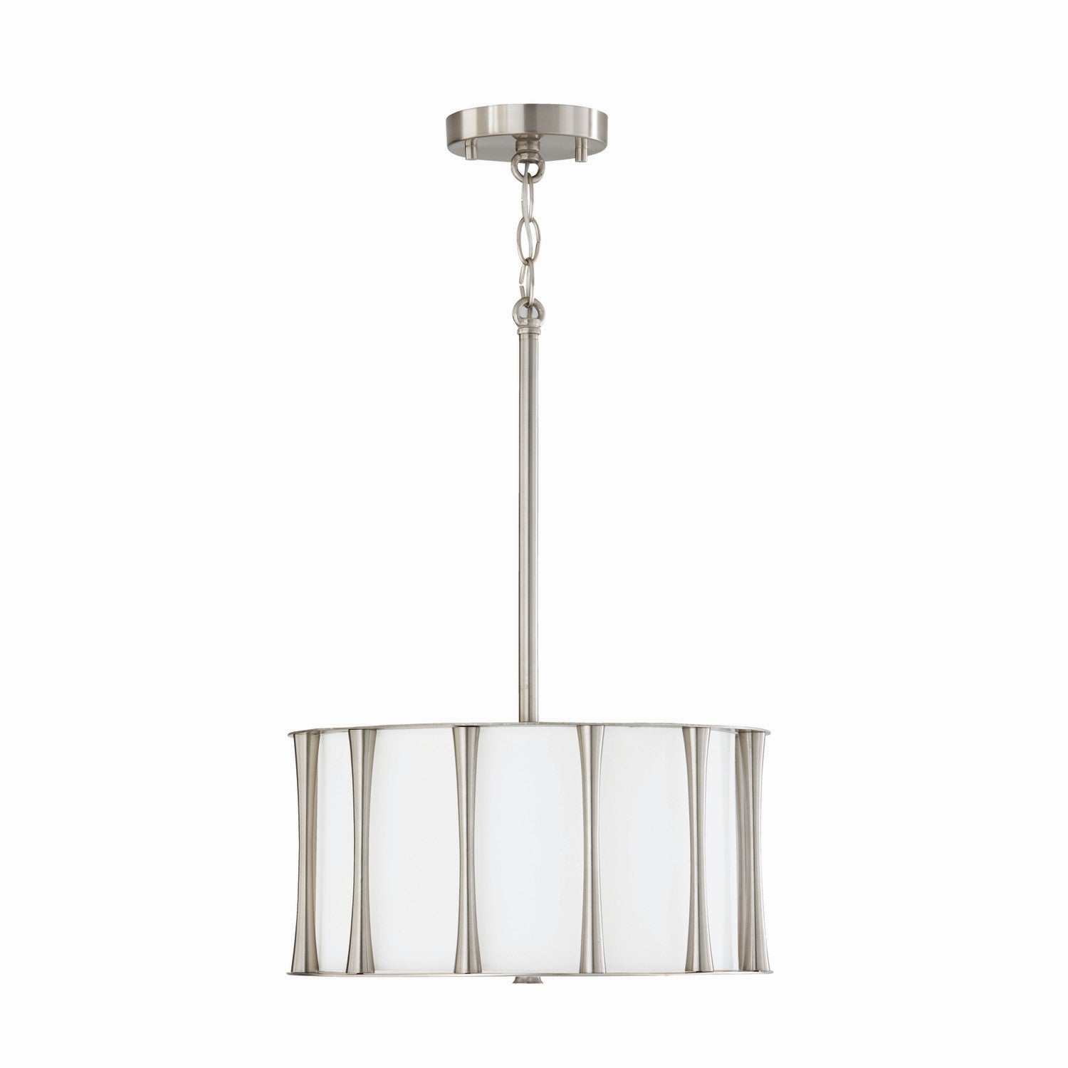 Capital Lighting - 244631BN - Three Light Dual Mount Semi Flush/Pendant - Bodie - Brushed Nickel
