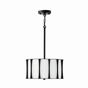 Capital Lighting - 244631MB - Three Light Dual Mount Semi Flush/Pendant - Bodie - Matte Black