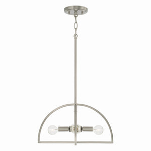 Capital Lighting - 248841BN - Four Light Dual Mount Semi Flush/Pendant - Lawson - Brushed Nickel