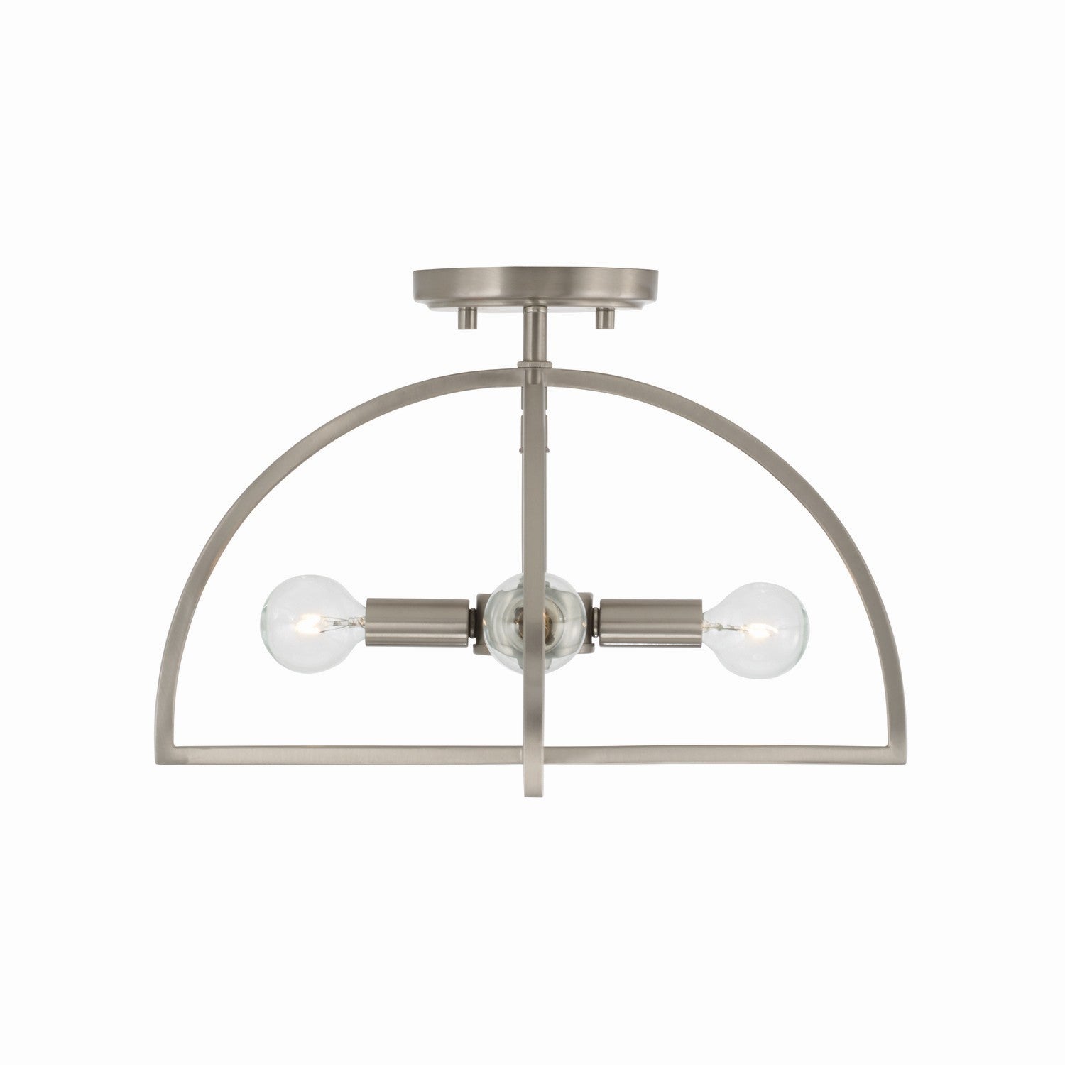 Capital Lighting - 248841BN - Four Light Dual Mount Semi Flush/Pendant - Lawson - Brushed Nickel