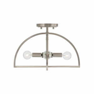 Capital Lighting - 248841BN - Four Light Dual Mount Semi Flush/Pendant - Lawson - Brushed Nickel