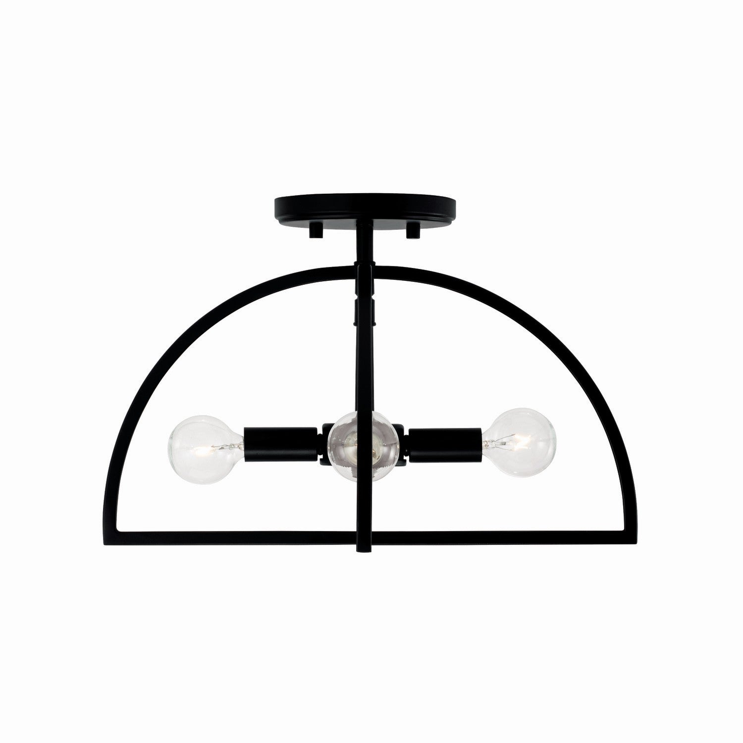 Capital Lighting - 248841MB - Four Light Dual Mount Semi Flush/Pendant - Lawson - Matte Black