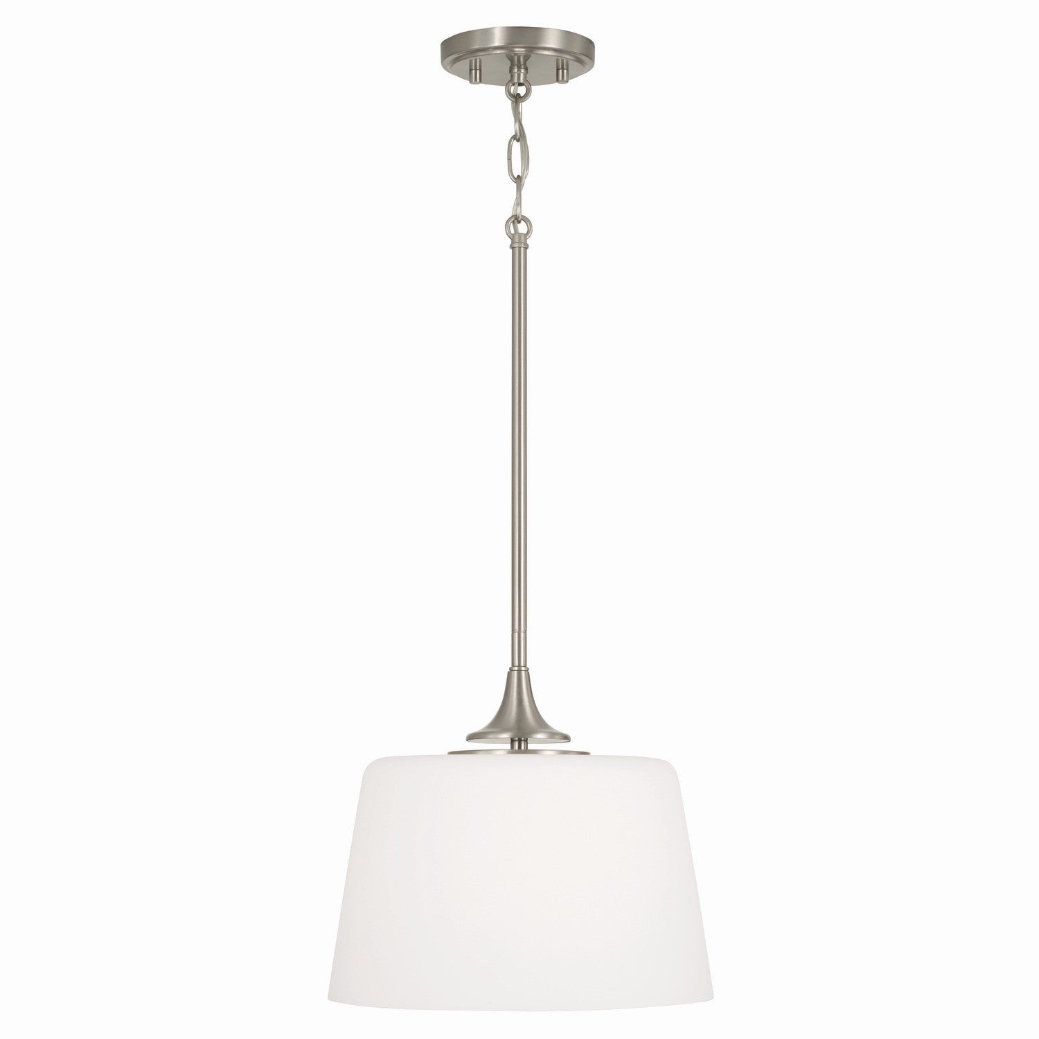 Capital Lighting - 248911BN - One Light Dual Mount Semi Flush/Pendant - Presley - Brushed Nickel