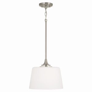 Capital Lighting - 248911BN - One Light Dual Mount Semi Flush/Pendant - Presley - Brushed Nickel