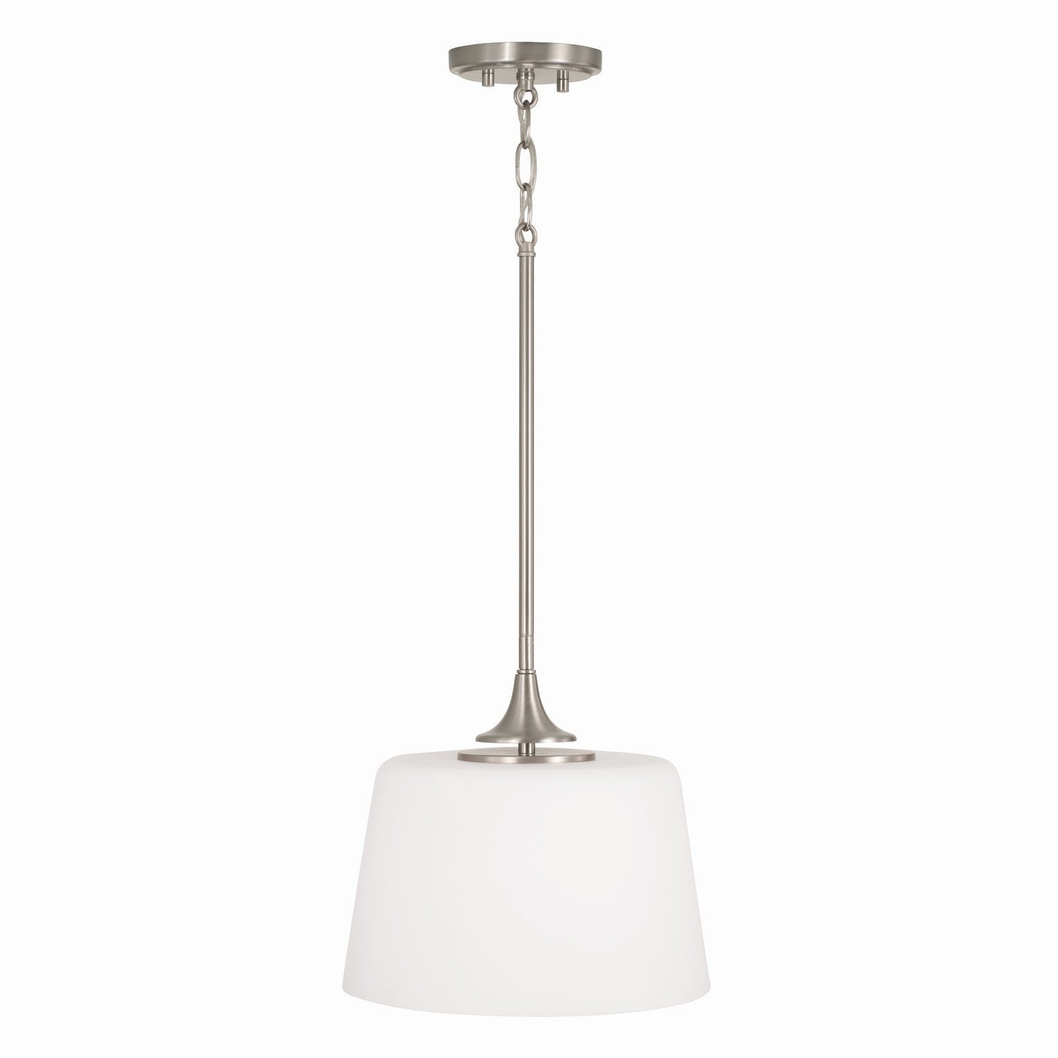 Capital Lighting - 248911BN - One Light Dual Mount Semi Flush/Pendant - Presley - Brushed Nickel