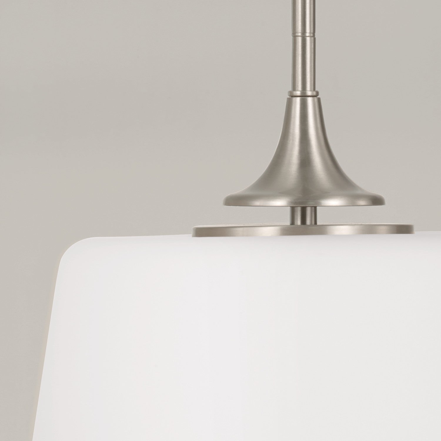 Capital Lighting - 248911BN - One Light Dual Mount Semi Flush/Pendant - Presley - Brushed Nickel