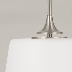 Capital Lighting - 248911BN - One Light Dual Mount Semi Flush/Pendant - Presley - Brushed Nickel