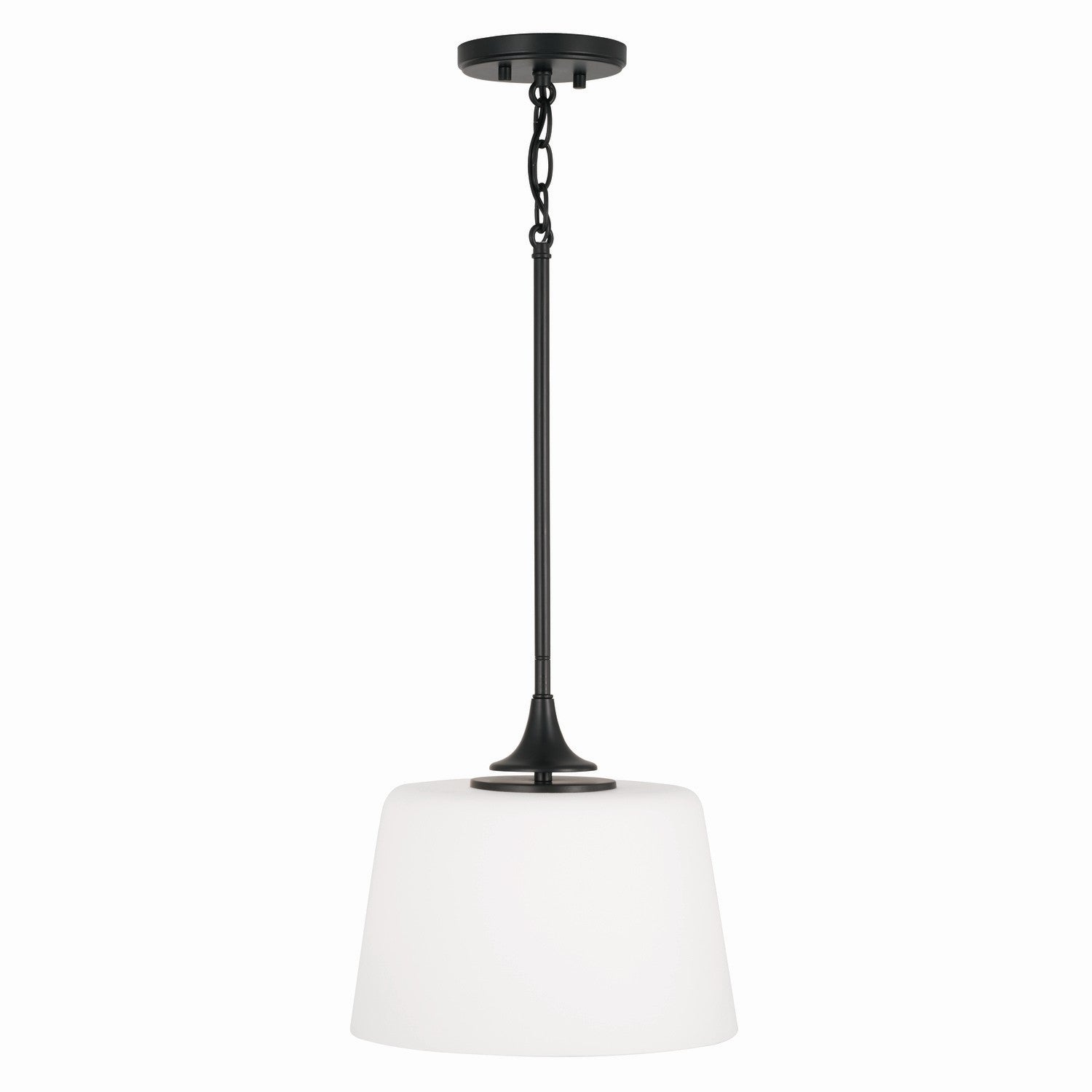 Capital Lighting - 248911MB - One Light Dual Mount Semi Flush/Pendant - Presley - Matte Black