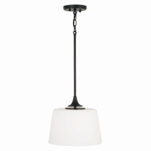 Capital Lighting - 248911MB - One Light Dual Mount Semi Flush/Pendant - Presley - Matte Black
