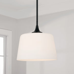 Capital Lighting - 248911MB - One Light Dual Mount Semi Flush/Pendant - Presley - Matte Black