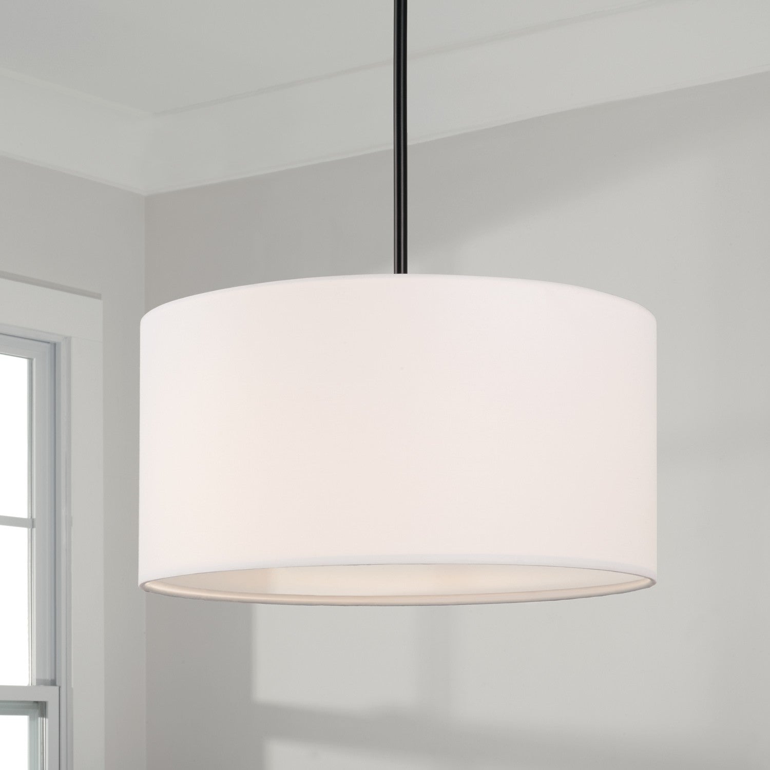 Capital Lighting - 314632MB-659 - Three Light Pendant - Alan - Matte Black