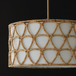 Capital Lighting - 347241MA - Four Light Pendant - Tulum - Matte Brass